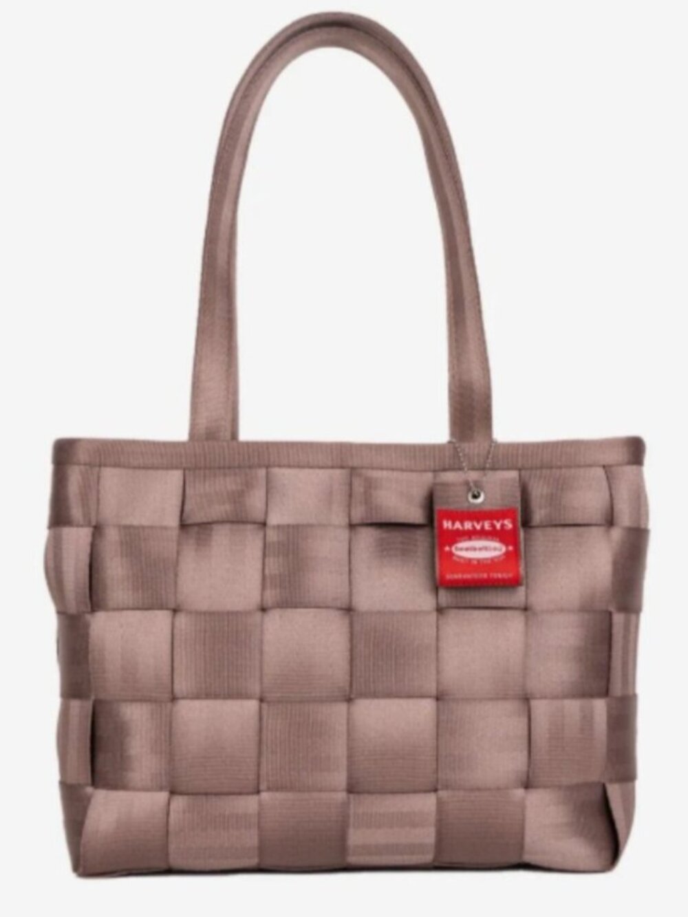 Harveys California Taupe Brown The Original Seatbelt Tote Bag - Large 🇺🇸